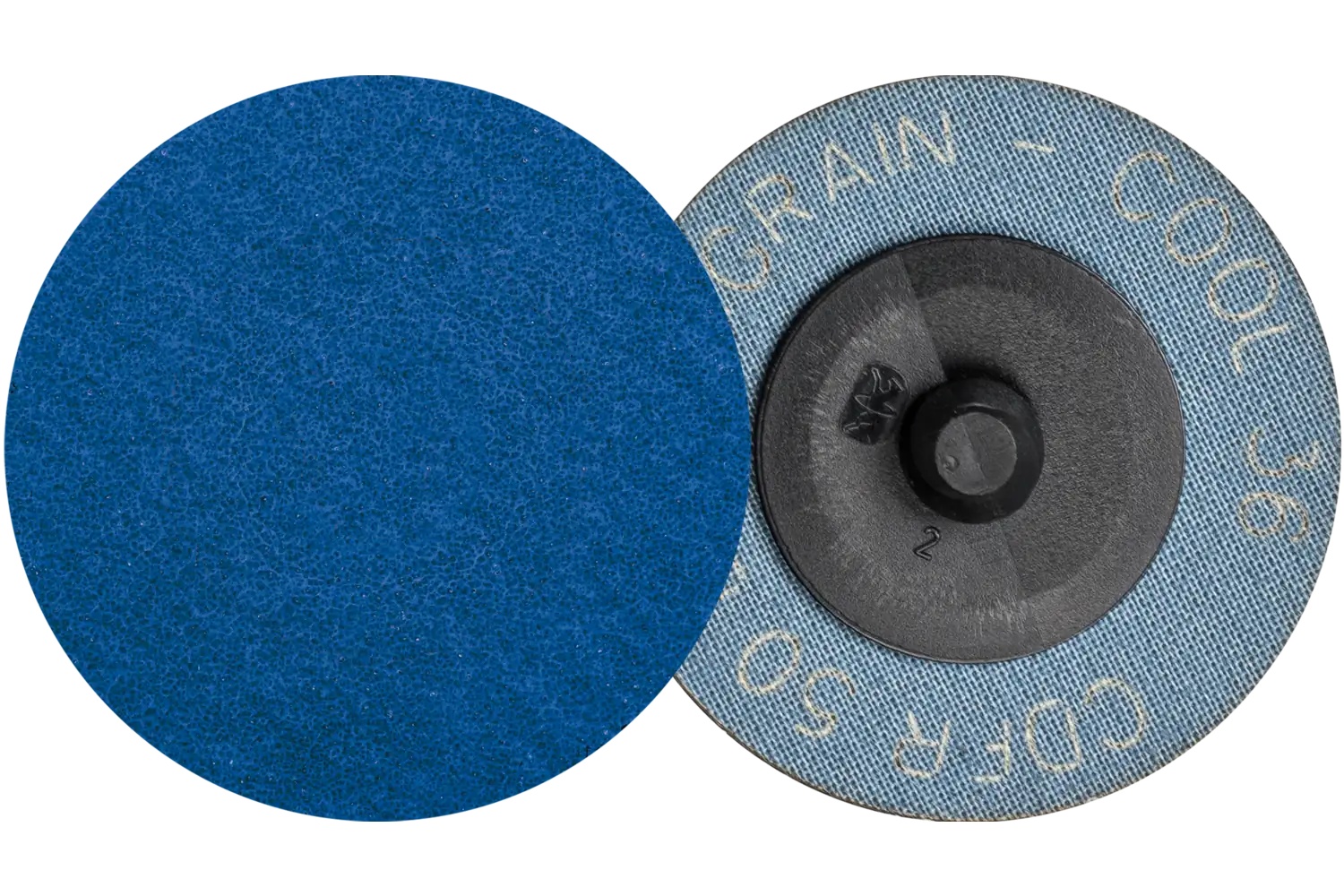 Picture of Pferd CombiDisc® Abrasive Disc, 2" Dia, Type CDR, 36 Grit, Victograin®-Cool